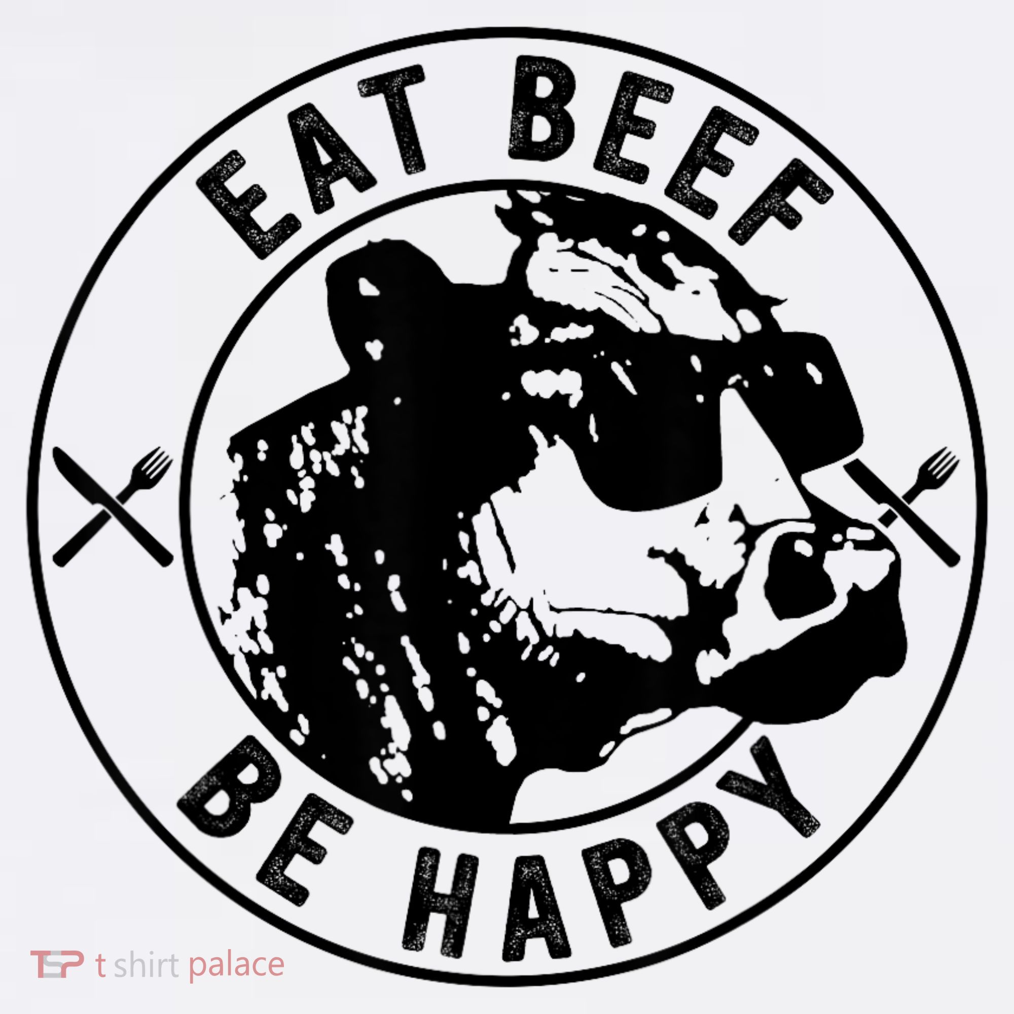 Eat Beef Be Happy Funny Gift Women's Hoodie