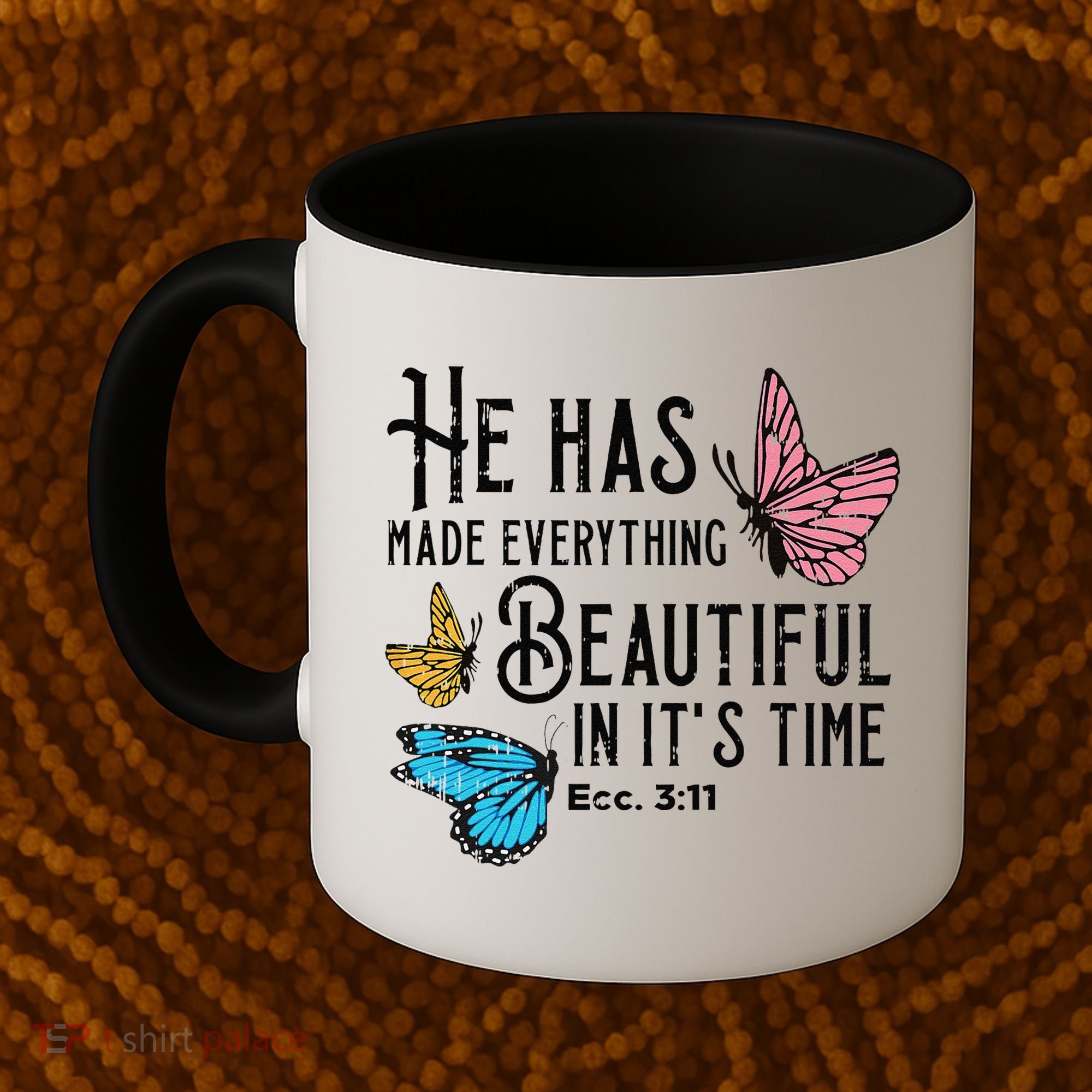 Everything Beautiful Bible Verse God Jesus Christian Gift Coffee Mug