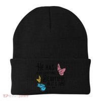 Everything Beautiful Bible Verse God Jesus Christian Gift Beanie thumb 0