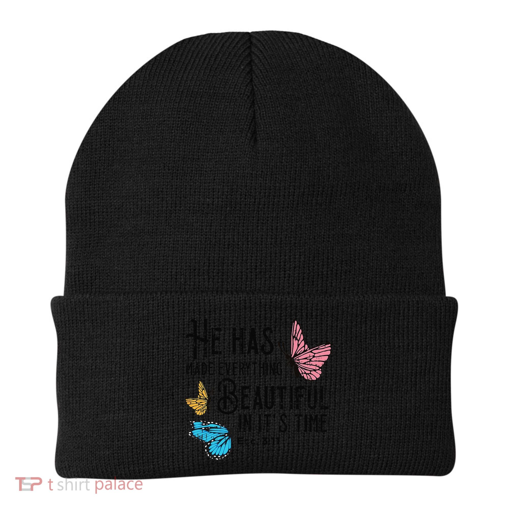 Everything Beautiful Bible Verse God Jesus Christian Gift Beanie