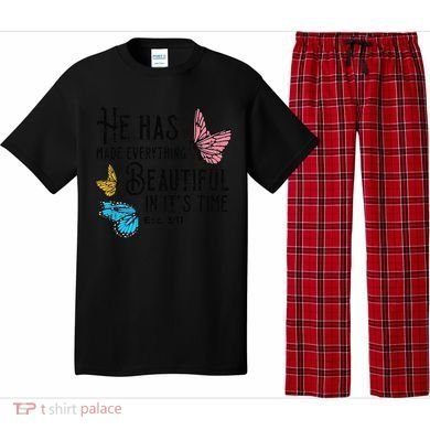 Everything Beautiful Bible Verse God Jesus Christian Gift Pajama Set