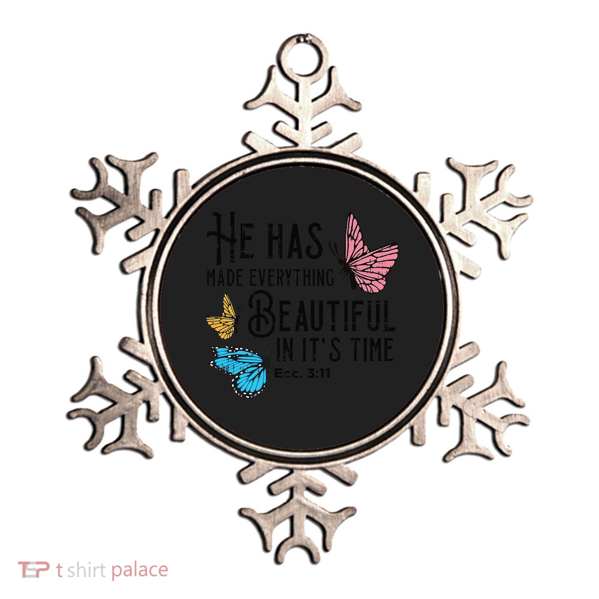 Everything Beautiful Bible Verse God Jesus Christian Gift Ornament