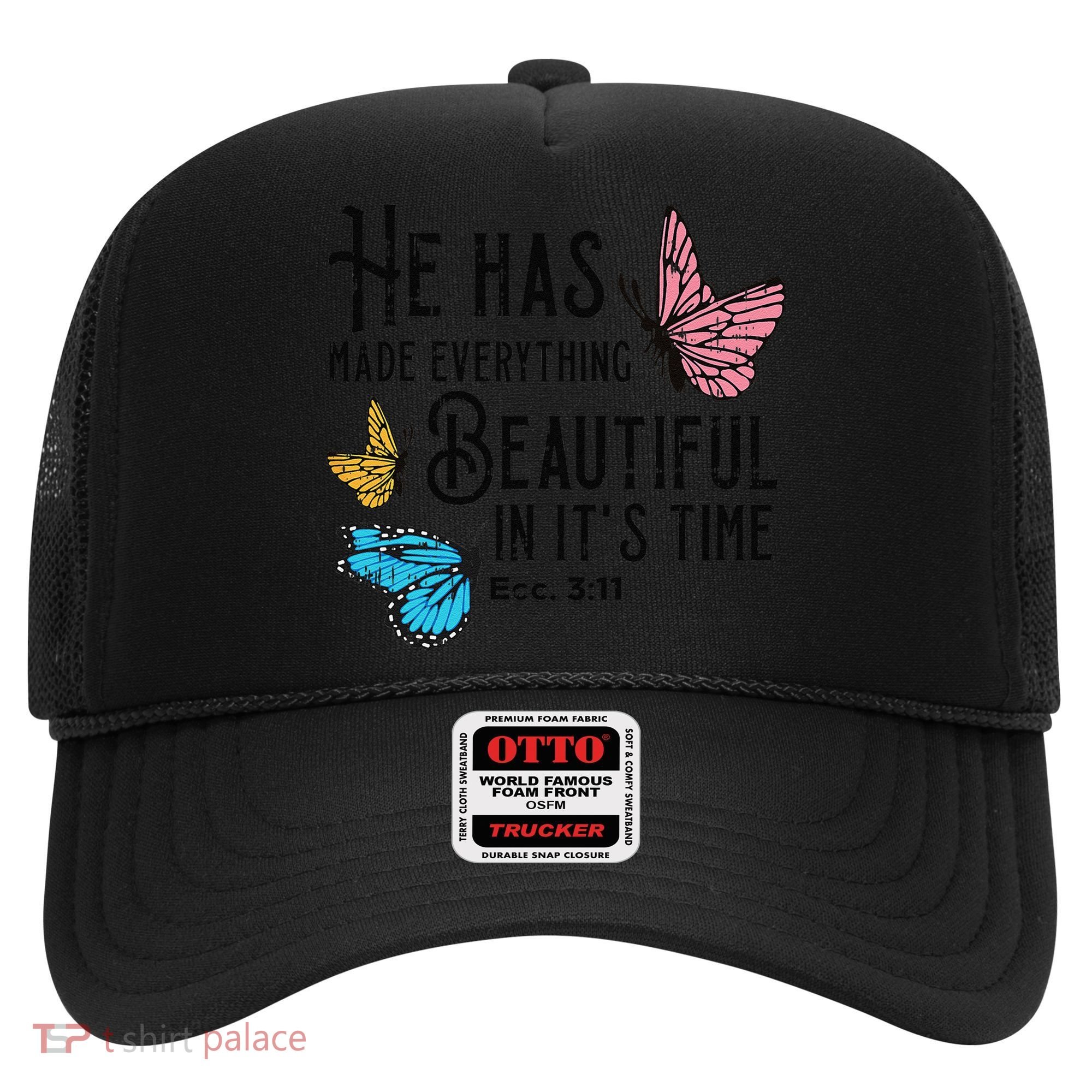 Everything Beautiful Bible Verse God Jesus Christian Gift Hat