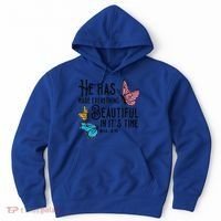 Everything Beautiful Bible Verse God Jesus Christian Gift Hoodie thumb 0