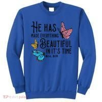 Everything Beautiful Bible Verse God Jesus Christian Gift Sweatshirt thumb 0