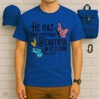 Everything Beautiful Bible Verse God Jesus Christian Gift T-Shirt thumb 6