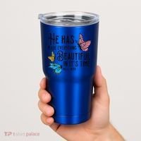 Everything Beautiful Bible Verse God Jesus Christian Gift Tumbler thumb 2