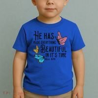 Everything Beautiful Bible Verse God Jesus Christian Gift Toddler T-Shirt thumb 2