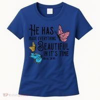 Everything Beautiful Bible Verse God Jesus Christian Gift Women's T-Shirt thumb 0