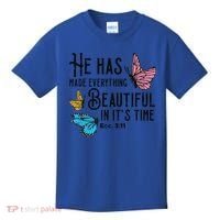 Everything Beautiful Bible Verse God Jesus Christian Gift Kids T-Shirt thumb 0