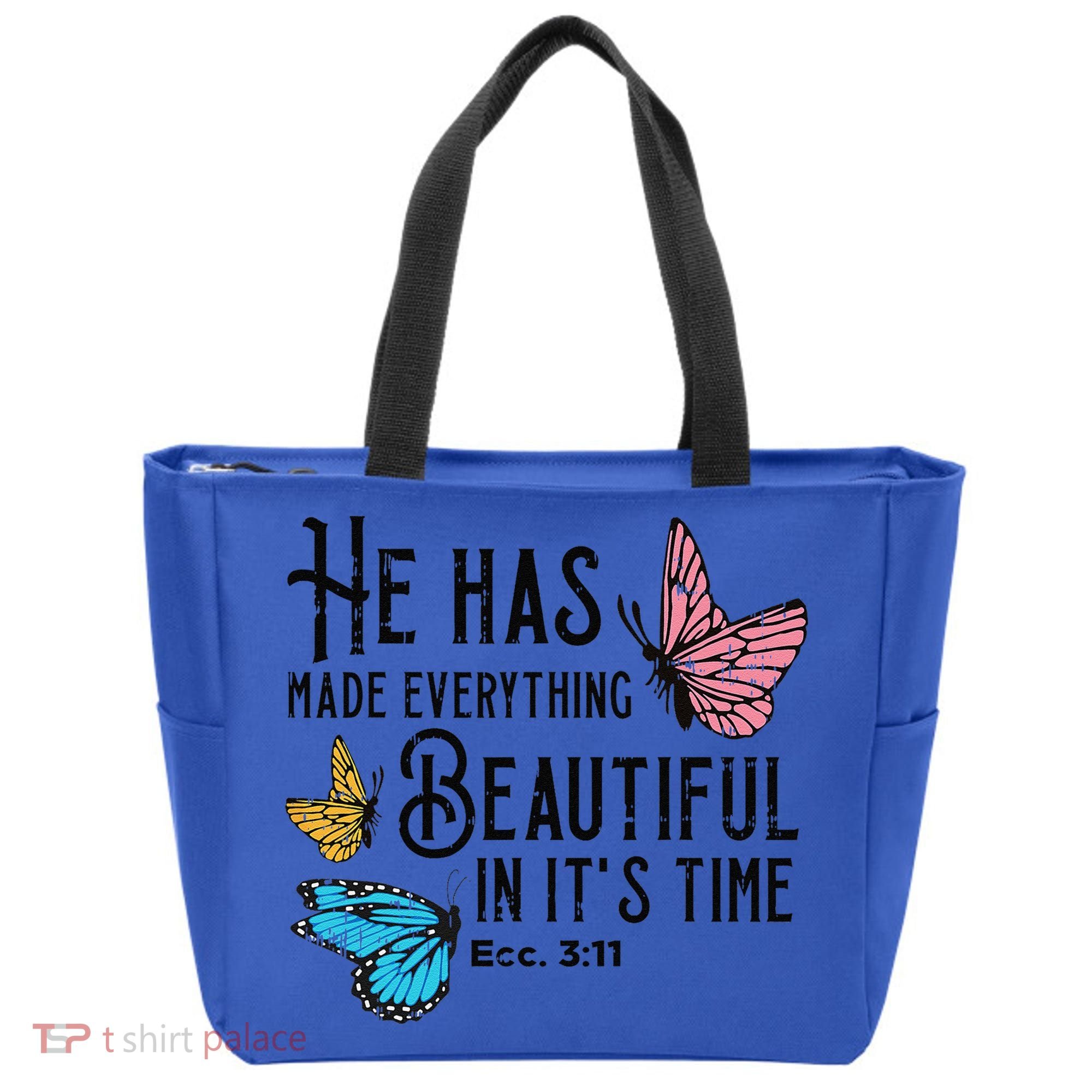 Everything Beautiful Bible Verse God Jesus Christian Gift Tote Bag
