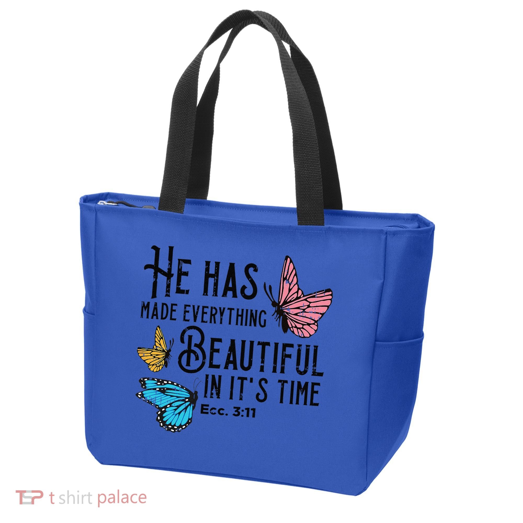 Everything Beautiful Bible Verse God Jesus Christian Gift Tote Bag