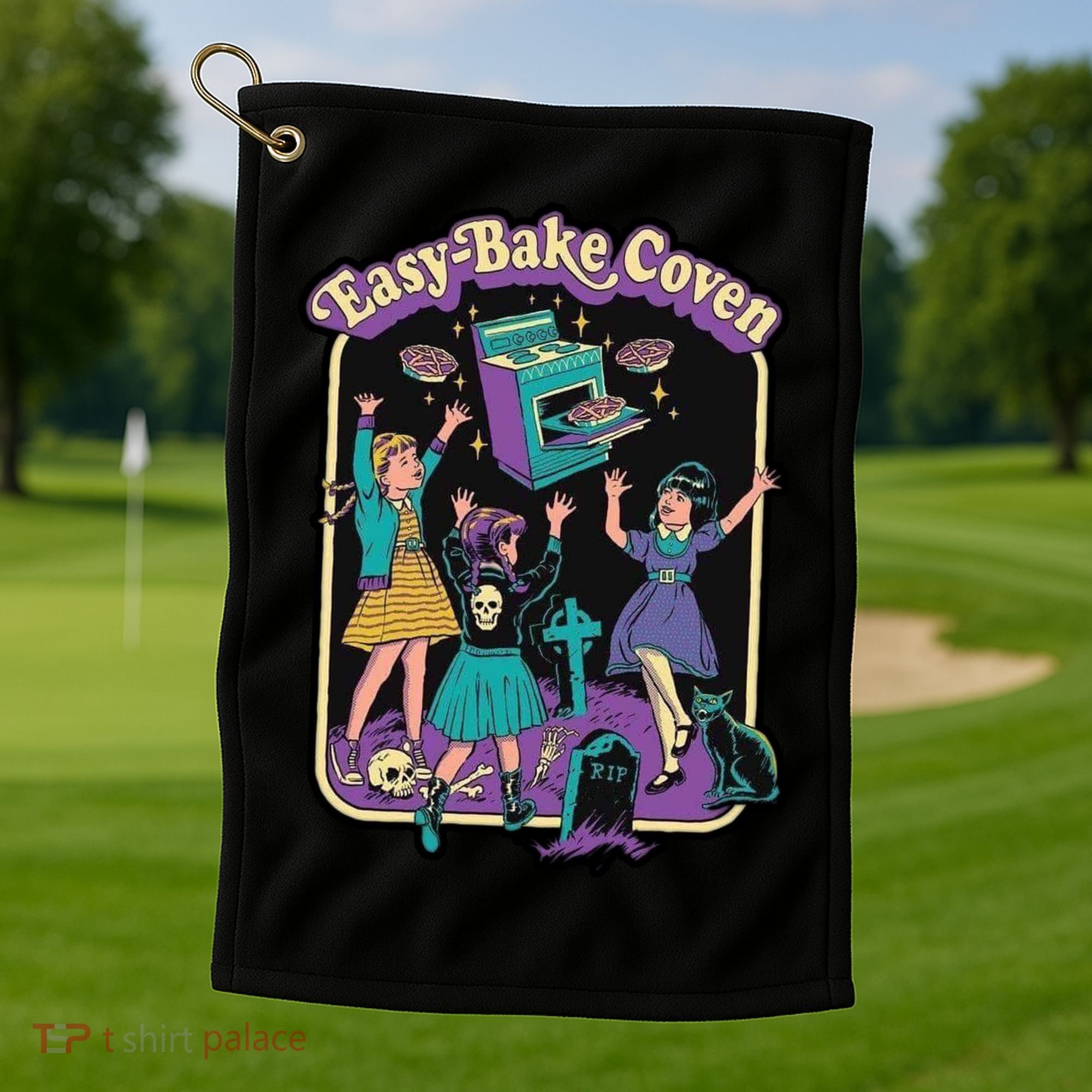 Easy Bake Coven Golf Towel