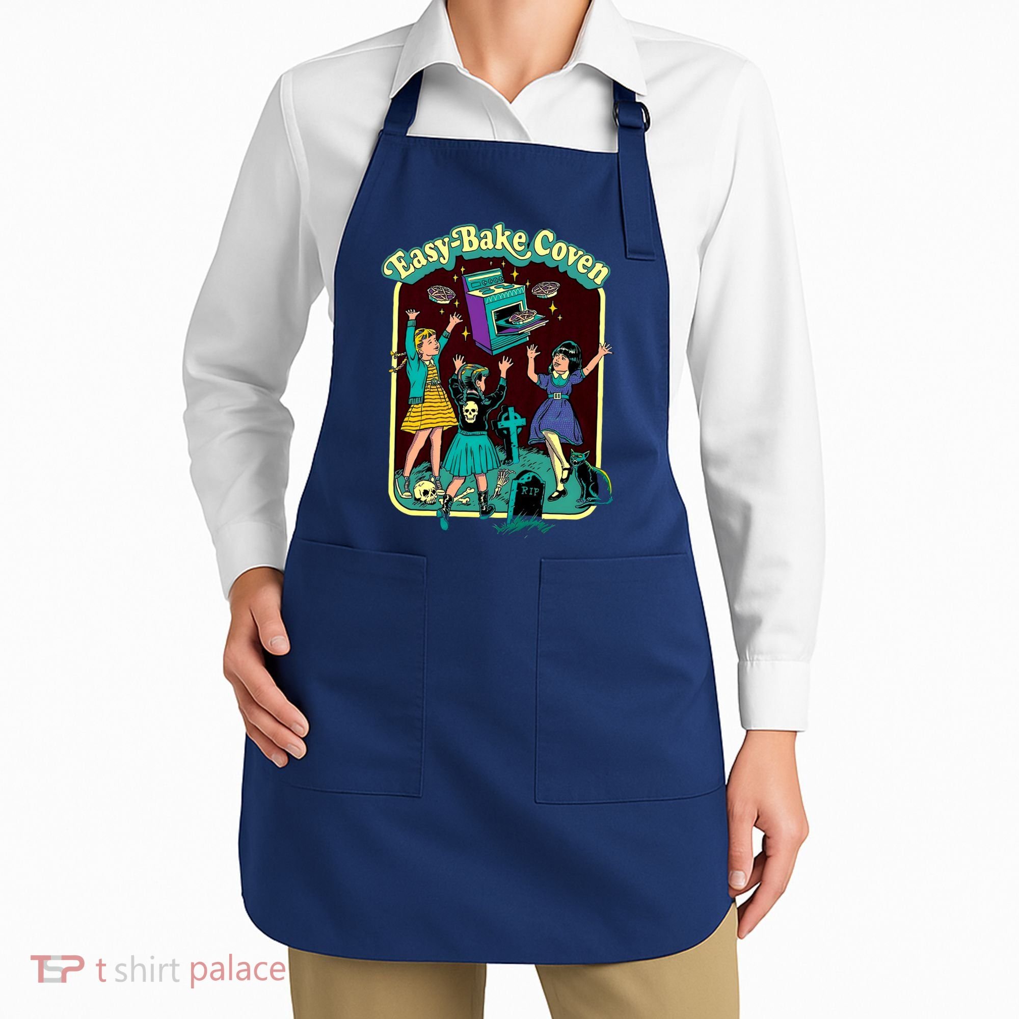 Easy Bake Coven Halloween Gift Apron