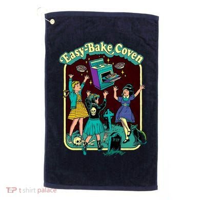 Easy Bake Coven Halloween Gift Golf Towel