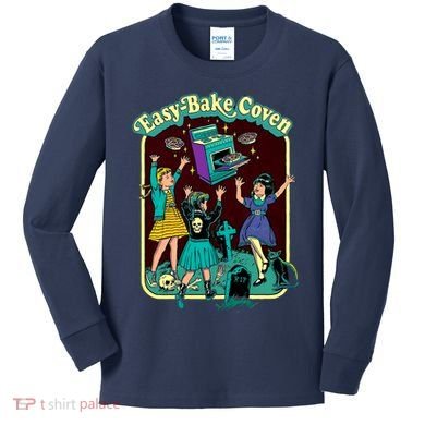 Easy Bake Coven Halloween Gift Kids Long Sleeve Shirt