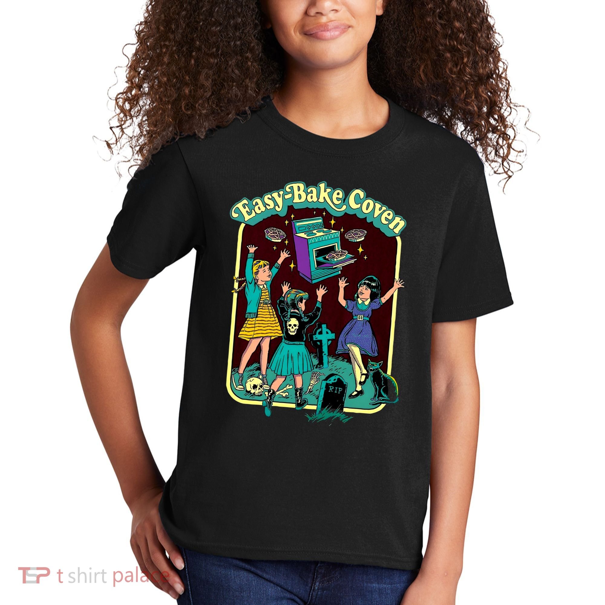 Easy Bake Coven Halloween Gift Kids T-Shirt