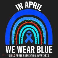 Elephant butterfly Child Abuse Awareness Blue Ribbon Hat thumb 2