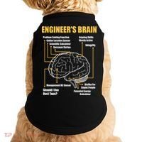 Engineer's Brain Cool Gift Funny Sarcastic Engineering Gift Doggie Tank thumb 0