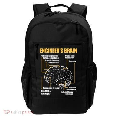 Engineer's Brain Cool Gift Funny Sarcastic Engineering Gift Backpack