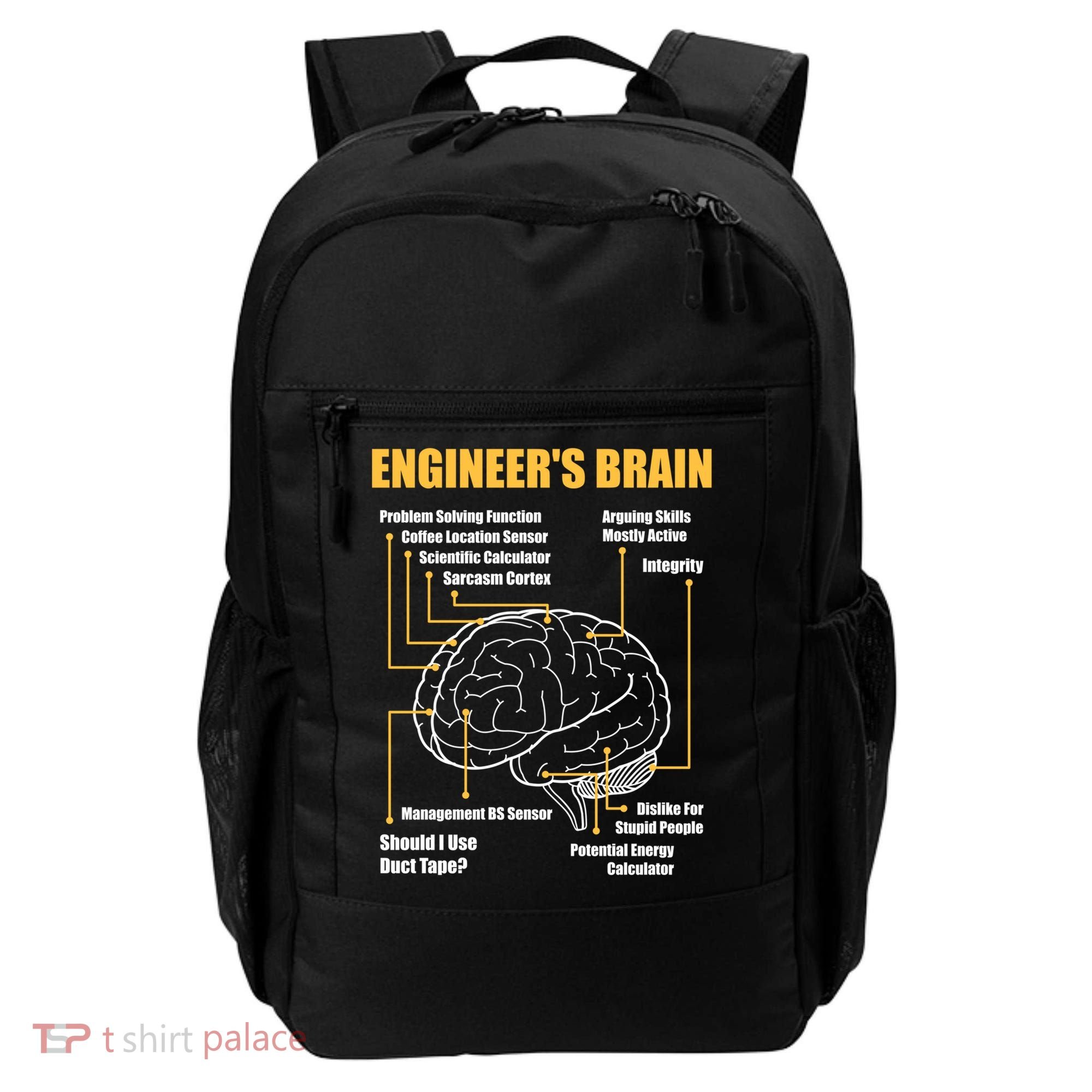 Engineer's Brain Cool Gift Funny Sarcastic Engineering Gift Backpack