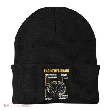 Engineer's Brain Cool Gift Funny Sarcastic Engineering Gift Beanie