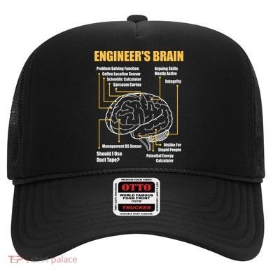 Engineer's Brain Cool Gift Funny Sarcastic Engineering Gift Hat