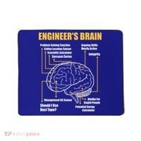 Engineer's Brain Cool Gift Funny Sarcastic Engineering Gift Mousepad thumb 0