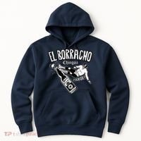 El Borracho Chingon Mexican Drinking Cinco De Mayo Hoodie thumb 0