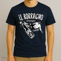 El Borracho Chingon Mexican Drinking Cinco De Mayo T-Shirt thumb 3