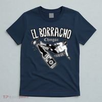 El Borracho Chingon Mexican Drinking Cinco De Mayo T-Shirt thumb 5