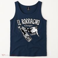 El Borracho Chingon Mexican Drinking Cinco De Mayo Tank Top thumb 2