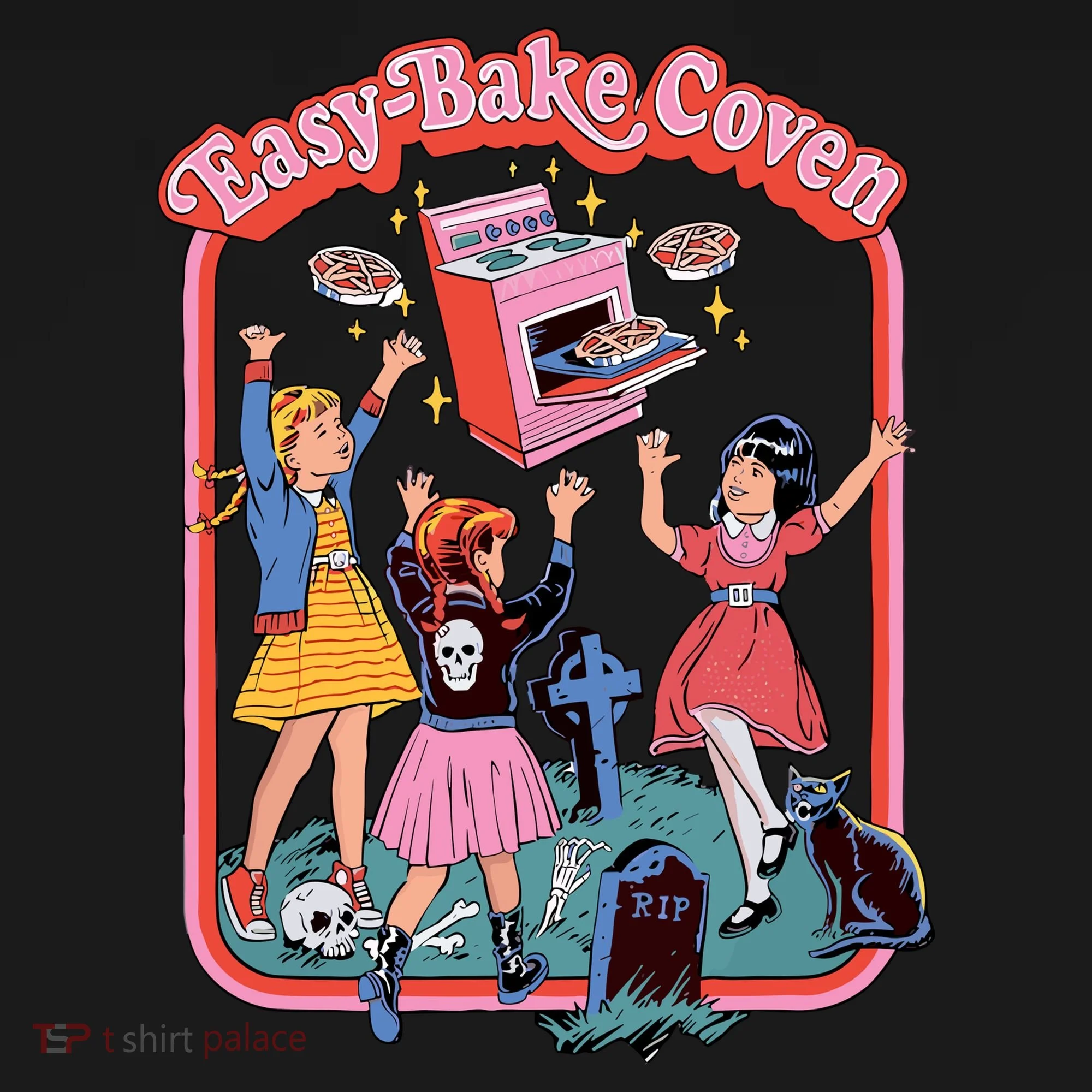Easy Bake Coven Retro Halloween 90s Button