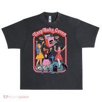 Easy Bake Coven Retro Halloween 90s Urban Oversized Heavyweight T-Shirt thumb 0