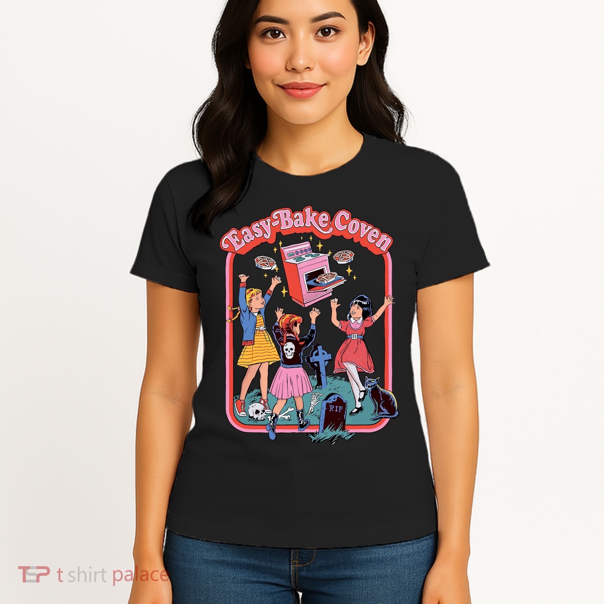Easy Bake Coven Retro Halloween 90s Women's T-Shirt