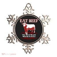 Eat Beef Cool Gift West Wasn't Won On Salad Hereford Cool Gift Ornament thumb 0