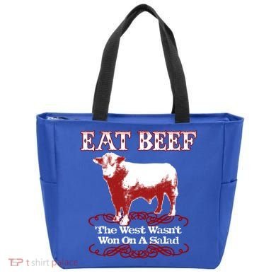 Eat Beef Cool Gift West Wasn't Won On Salad Hereford Cool Gift Tote Bag