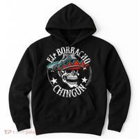 El Borracho Chingon Sugar Skull Cinco De Mayo Hoodie thumb 0