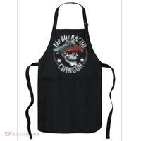 El Borracho Chingon Sugar Skull Cinco De Mayo Apron thumb 0