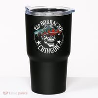 El Borracho Chingon Sugar Skull Cinco De Mayo Tumbler thumb 0