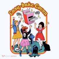 Easy Bake Coven 90s Horror Movie Fan Retro Easy Bake Coven Halloween Apron thumb 3