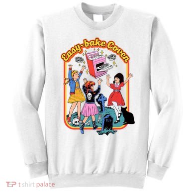 Easy Bake Coven 90s Horror Movie Fan Retro Easy Bake Coven Halloween Sweatshirt