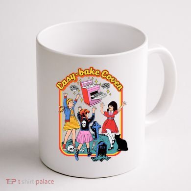Easy Bake Coven 90s Horror Movie Fan Retro Easy Bake Coven Halloween Coffee Mug back