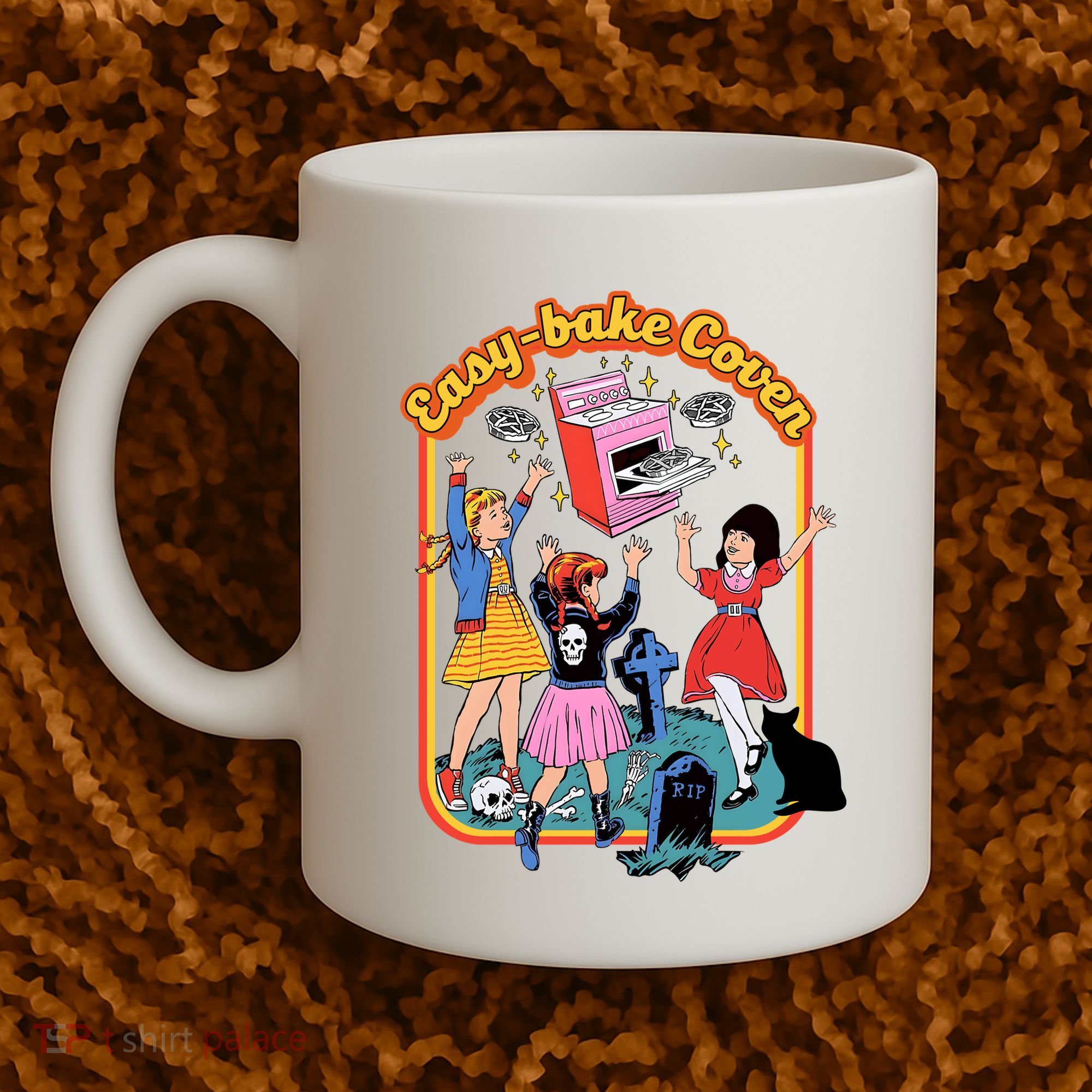 Easy Bake Coven 90s Horror Movie Fan Retro Easy Bake Coven Halloween Coffee Mug