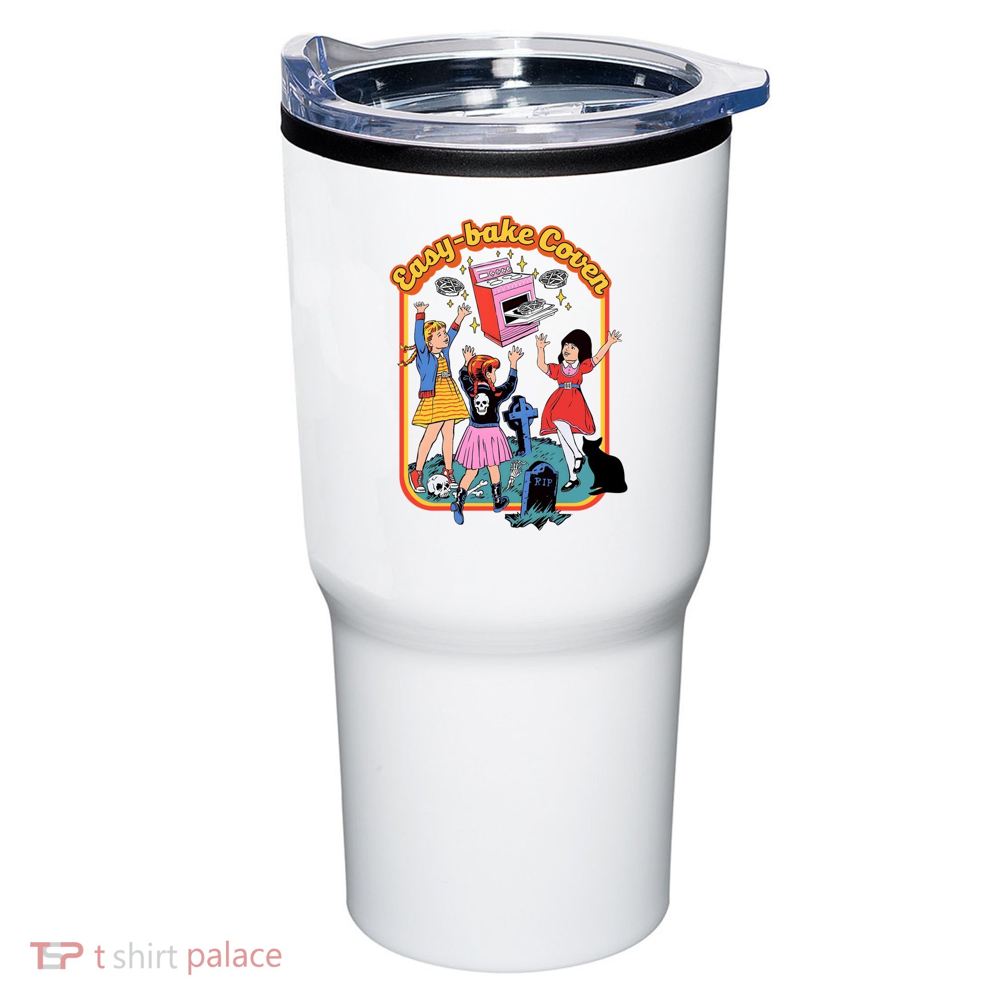 Easy Bake Coven 90s Horror Movie Fan Retro Easy Bake Coven Halloween Tumbler