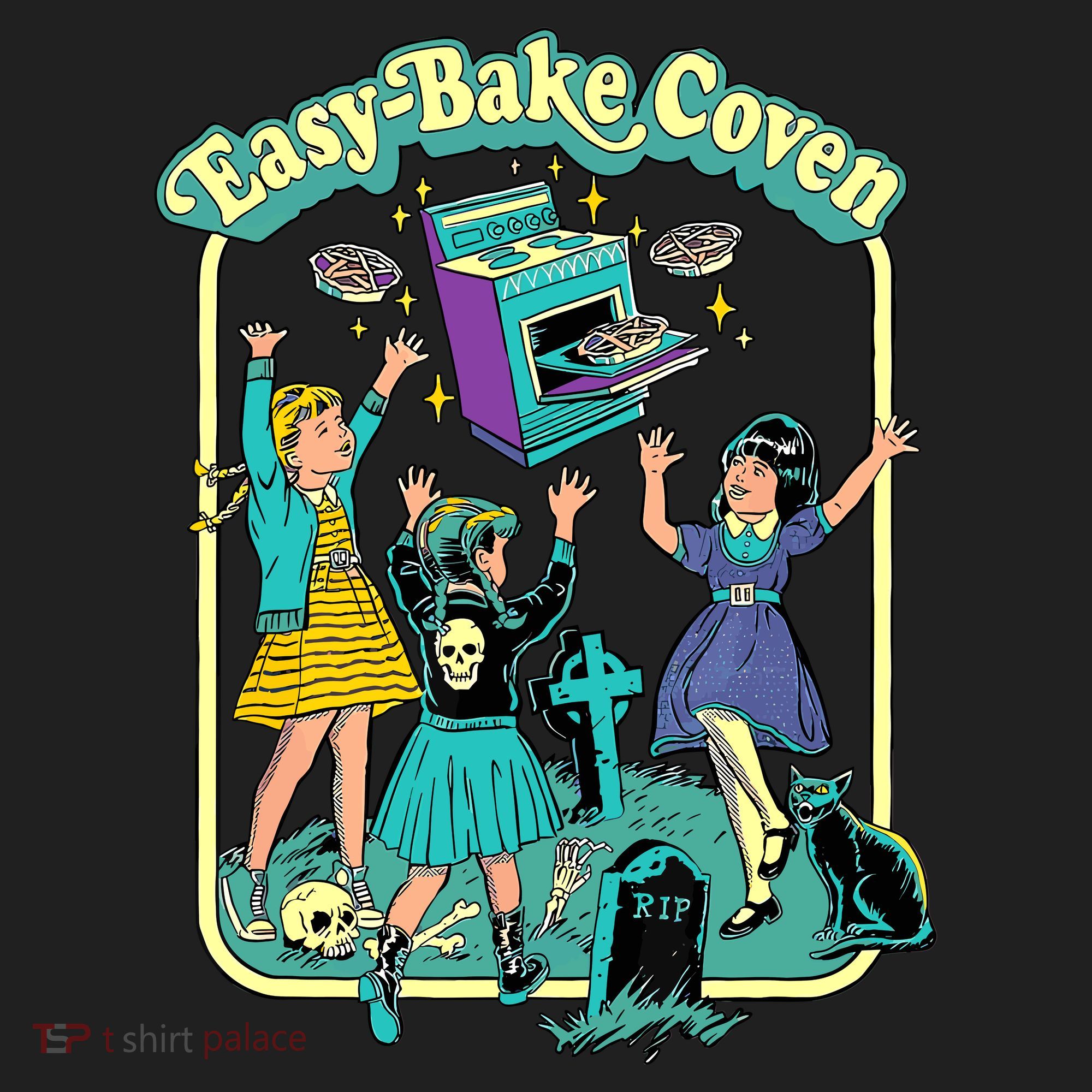Easy Bake Coven Retro Halloween 90s Women's Sweatshirt