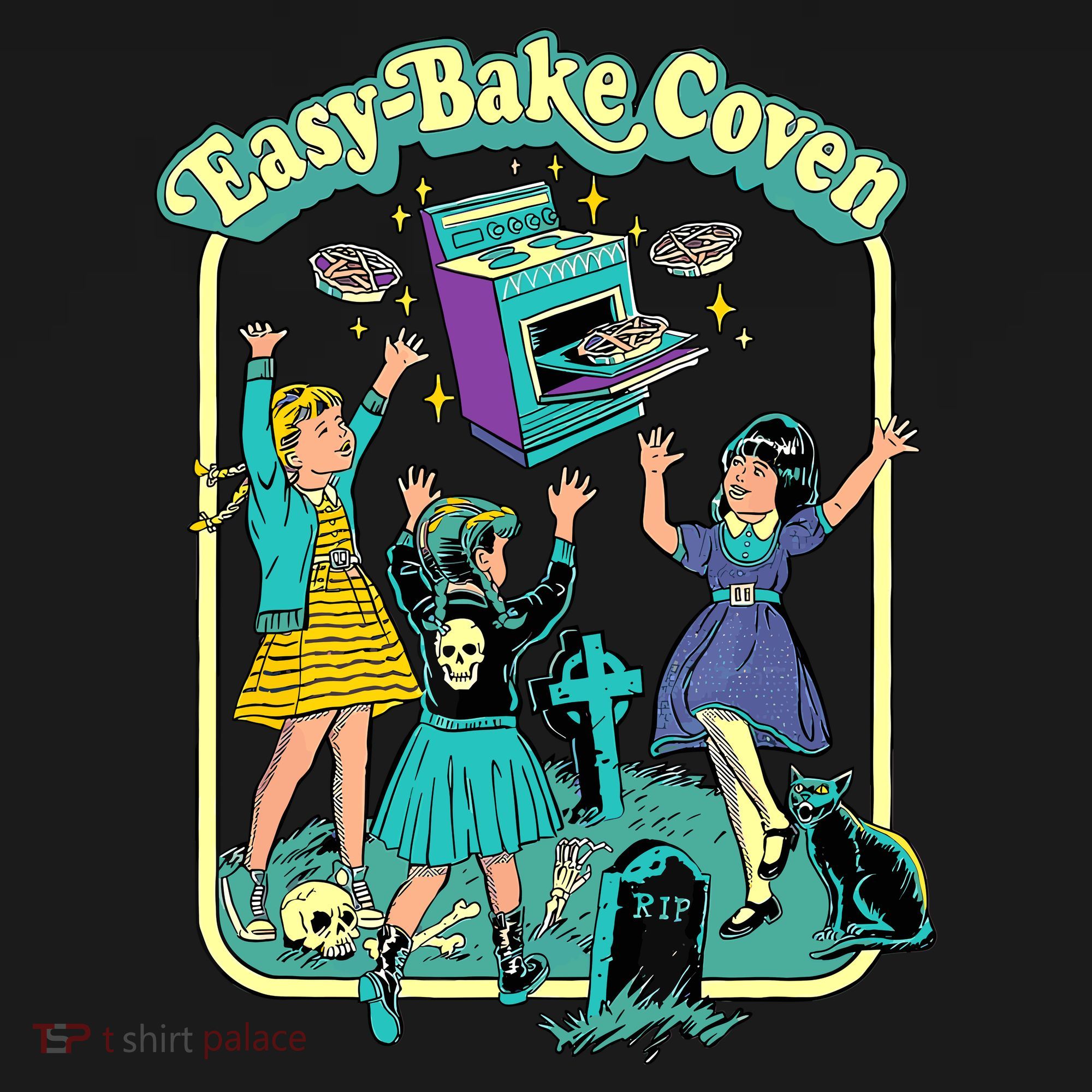 Easy Bake Coven Retro Halloween 90s Button