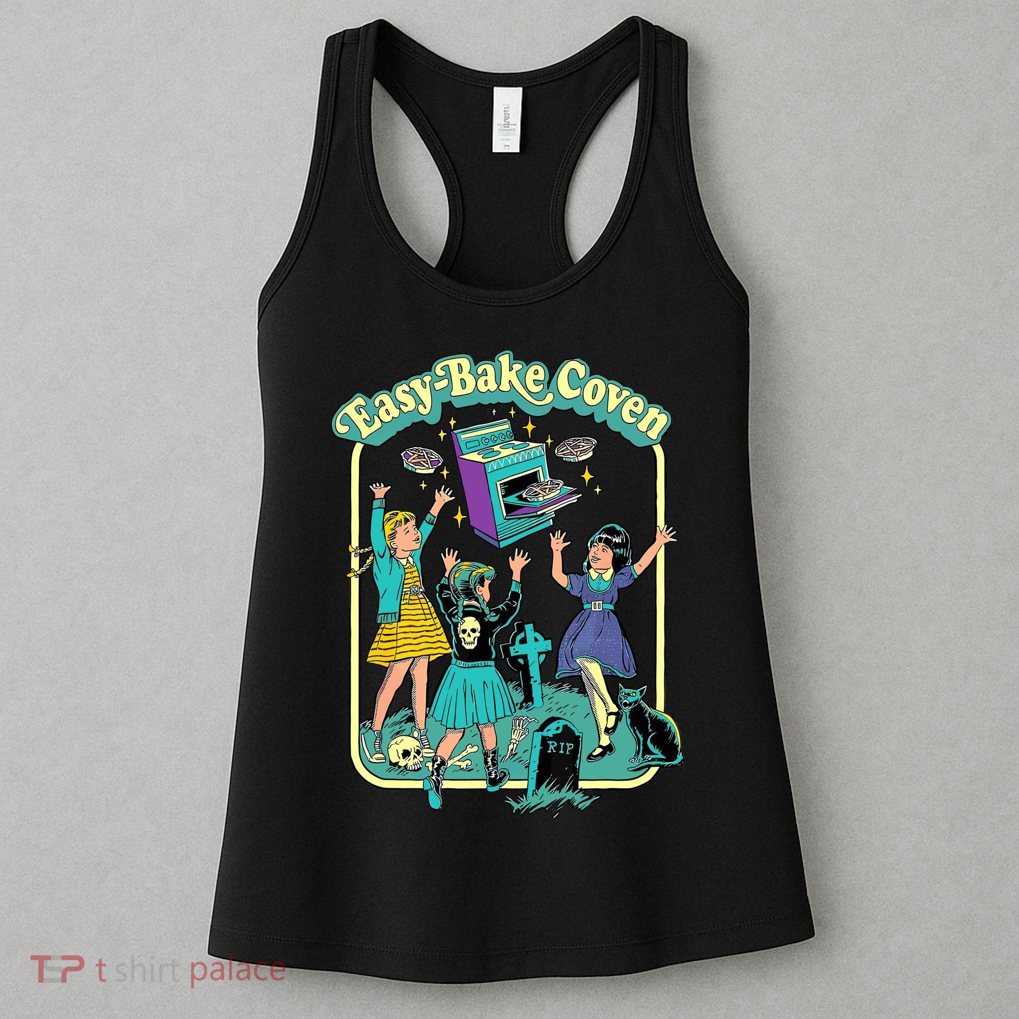 Easy Bake Coven Retro Halloween 90s Women's Tank Top