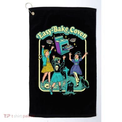 Easy Bake Coven Retro Halloween 90s Golf Towel