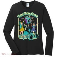 Easy Bake Coven Retro Halloween 90s Women's Long Sleeve Shirt thumb 0